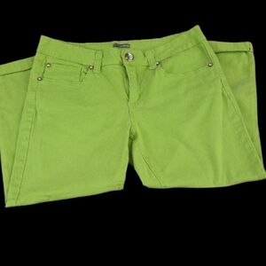 New Directions Lime Green Capris